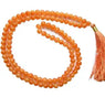 Agate Hakik Mala (Orange Carnelian) – A Spiritual Meditation Mala for Confidence, Creativity, and Sacral Chakra Activation. India’s Premium Hakik Jap Mala Store - www.japay.in