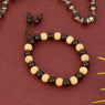Handcrafted Karungali (Ebony) and Sandalwood Beads Bracelet designed for spiritual protection, peace of mind, and balancing inner energy. Ideal for daily wear and meditation practices. India’s Largest Pooja Accessories Brand - www.Japay.in