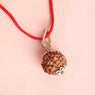 Certified 7 Mukhi Rudraksha Pendant with metal cap for prosperity and balance. India’s Premium Rudraksha Jap Mala Store- www.Japay.in