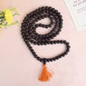 Karungali Malai Jaap Mala made from authentic ebony wood beads, ideal for meditation, prayer, and spiritual healing practices. India’s Premium Jap Mala Store- www.satvikstore.in