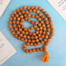 Regular Chandan Jaap Mala made from natural sandalwood beads, strung together for meditation and prayer. India’s Premium Jap Mala Store- www.japay.in