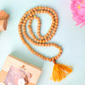 Regular White Sandalwood (Chandan) Jap Mala with smooth, fragrant beads, ideal for daily meditation, mantra chanting, and spiritual practices. India’s Premium Jap Mala Store- www.japay.in