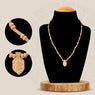 Tulsi Flat Mala with handcrafted flat Tulsi beads and a Radha pendant, ideal for devotional wear and spiritual practices. India’s Premium Jap Mala Store- www.japay.in