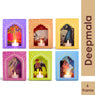 LED Deep Mala Diwali Decorations with LED Candles: Traditional Hanging Jharokha Boxes