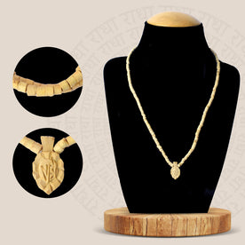 100% Original Holy Tulsi Mala featuring natural Tulsi beads and a Radha locket, perfect for prayer, meditation, and devotional wear. India’s Premium Jap Mala Store- www.japay.in