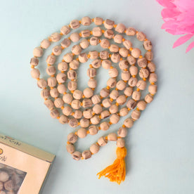 100% Pure Tulsi Jap Mala with 108 smooth 6mm beads, perfect for daily chanting, meditation, and devotional use India’s Premium Jap Mala Store- www.japay.in
