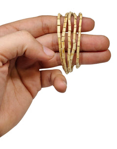 Tulsi  Kanthi Mala Flat Beads (Small)