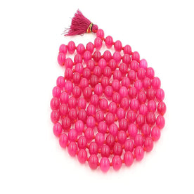 Agate Hakik Mala (Pink) – A Spiritual Meditation Mala for Love, Emotional Healing, and Heart Chakra Activation. India’s Premium Hakik Jap Mala Store - www.japay.in