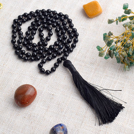 108 Beads Black Onyx Crystal Jaap Mala