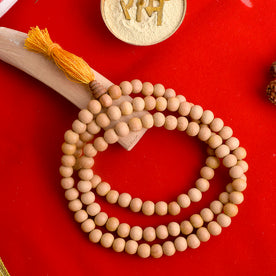 Regular White Sandalwood Jap Mala
