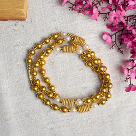 Ethnic Serenity: Handcrafted Beads Mala
