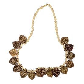 Wooden Mala With Radha Locket