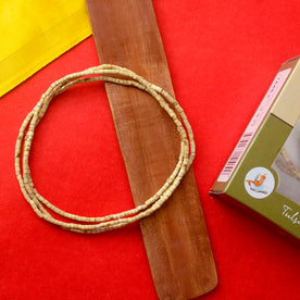 100% Pure Tulsi  Kanthi Bead Jap Mala