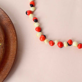 Original Chirmi Mala with Red Gunja Ratti Beads for Puja Use