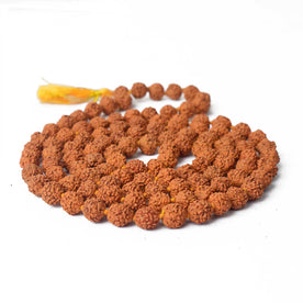 Rudraksha Mala – Sacred Brown Beads for Divine Energy