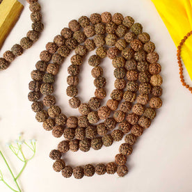5 Mukhi Special Kantha Rudraksha Mala