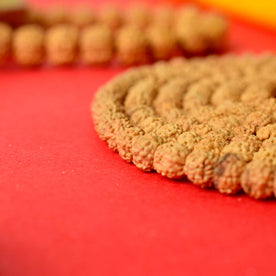 Semi Pathariya Rudraksha Mala – Traditional Spiritual Beads