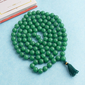 Hakik Jap Mala (Green) – A Healing and Prosperity-Enhancing Spiritual Mala for Emotional Balance and Positive Energy. India’s Premium Hakik Jap Mala Store - www.japay.in
