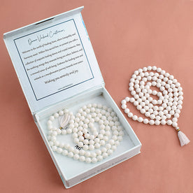 Hakik Jap Mala (White)