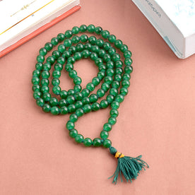 Hakik Jap Mala (Green) – A Healing and Prosperity-Enhancing Spiritual Mala for Emotional Balance and Positive Energy. India’s Premium Hakik Jap Mala Store - www.japay.in