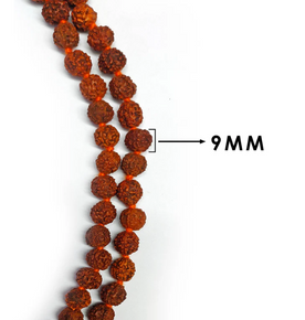 Panchmukhi Rudraksha Jaap Mala 9mm